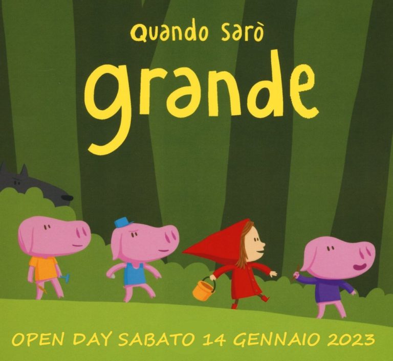 OPEN DAY SABATO 14 GENNAIO 2023