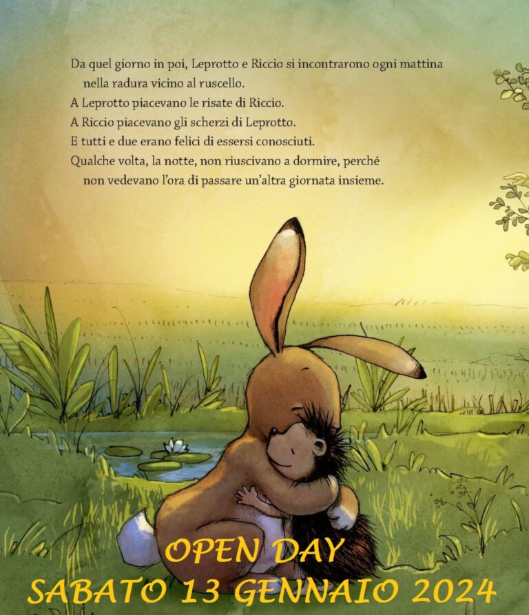 OPEN DAY SABATO 13 GENNAIO 2024